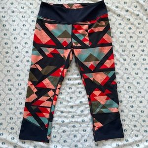 NORTHFACE FASTDRY MULTICOLOR LEGGINGS